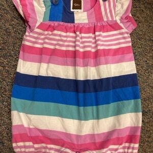 Tea Collection Multicolor Striped Bodysuit